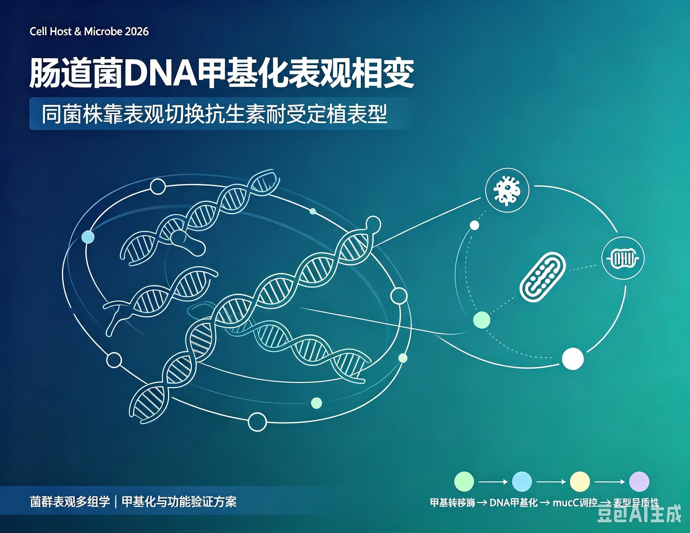 菌株基因没变，耐药表型却能切换：CHM揭示肠道菌的表观遗传&ldquo;押注&rdquo;