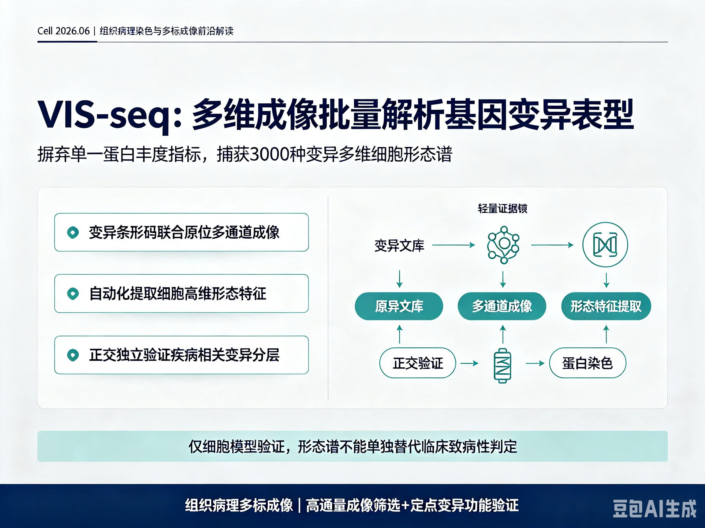别再用一个指标给变异定性：Cell用VIS-seq看见3000个变异的多维表型