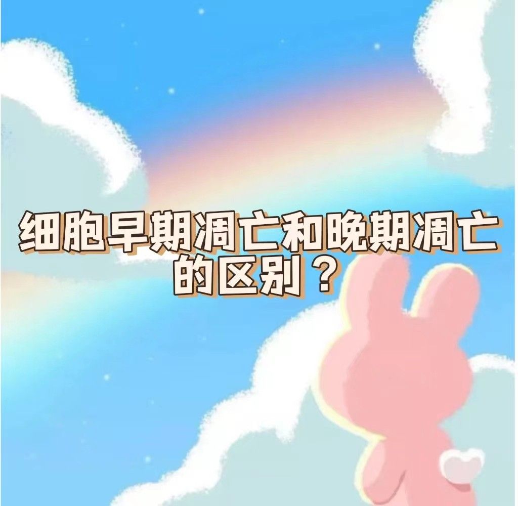 细胞早期凋亡和晚期凋亡的区别？